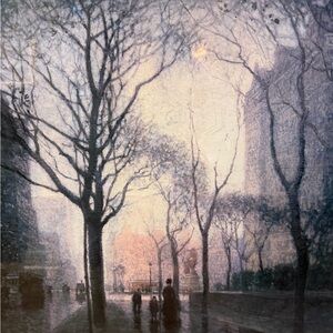 Elegant Urban Landscape Art Print